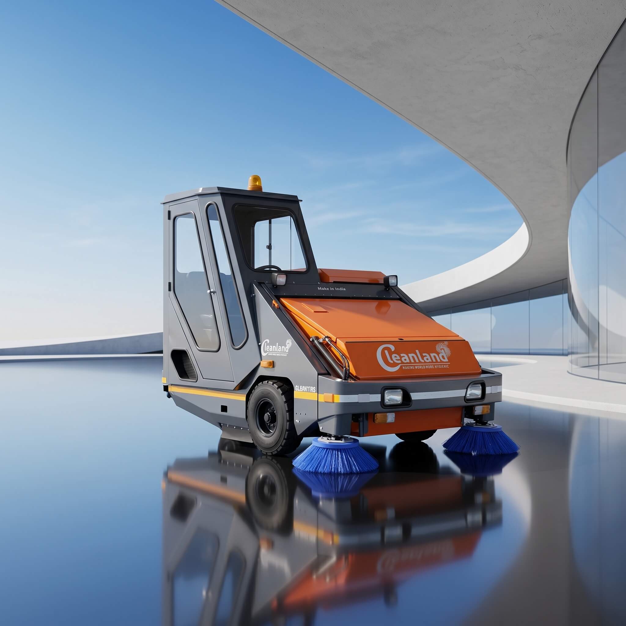 GL Shakti 009 Premium Plus - Ride-On Sweeper