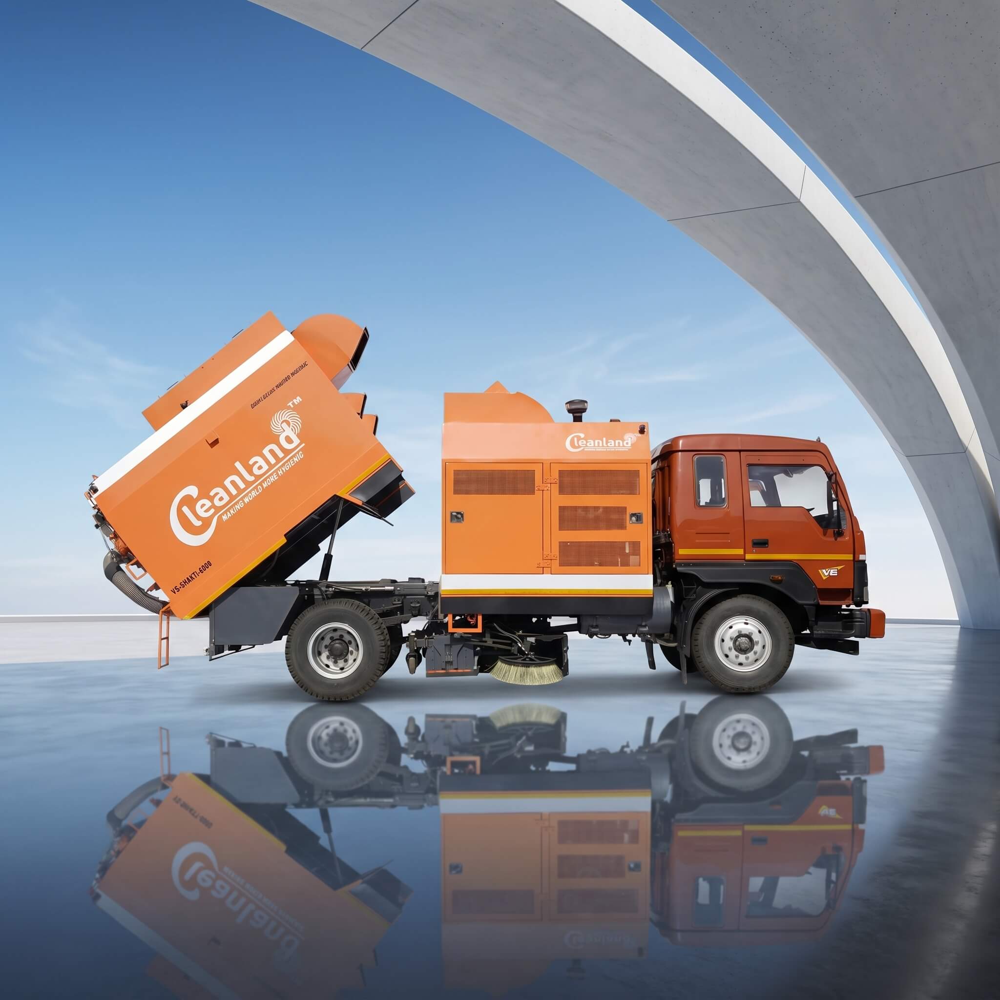 VS Shakti 6000 Truck - Ride-On Sweeper